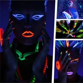 6’lı Neon Boya – UV Işıkta Parlayan Makyaj Seti thumbnail 1