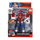 1:24 Sesli ve Işıklı Dönüşebilen Robot 22 cm thumbnail 1