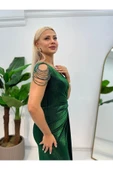 KALIN ASKILI BONCUK ISLEMELI ELBISE thumbnail 2