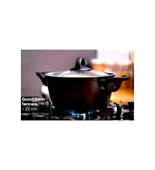 Hisar Optima Bergama 22 cm Derin Granit Tencere thumbnail 2