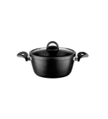 Hisar Optima Bergama 22 cm Derin Granit Tencere thumbnail 1