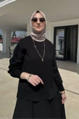İpek Modal Takım Siyah thumbnail 7