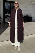 Manolya Acı Kahve Triko Hırka thumbnail 8