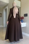 Rose Elbise Acı Kahve thumbnail 6