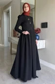 Rose Elbise Siyah thumbnail 3