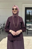 İpek Modal Takım Mürdüm thumbnail 2
