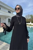 Irmak Elbise Siyah thumbnail 2