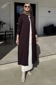 Manolya Acı Kahve Triko Hırka thumbnail 6