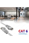 ERAT 30cm Kısa Cat6 Fabrikasyon Ethernet Lan Ağ Network Patch Kablo thumbnail 5
