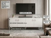Beyaz ayaklı tv ünitesi thumbnail 1