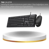 INCA USB Q Standart Klavye - Mouse Set IMK-376T thumbnail 2