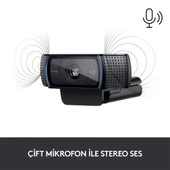 LOGITECH C920 HD PRO Webcam-Siyah 960-001055 thumbnail 4
