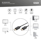 DIGITUS DP Görüntü Kablosu 2m (AK-340100-020-S) thumbnail 2