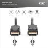 DIGITUS DP Görüntü Kablosu 2m (AK-340100-020-S) thumbnail 3