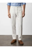 Old Money Keten Jogger Pantolon thumbnail 11