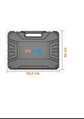 Zhltools 105 Parça Profesyonel Çantalı El Aletleri Seti thumbnail 2