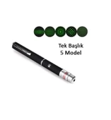 Yeşil 5000 mW 15 Km Etkili (Tek Başlık 5 Model) thumbnail 2