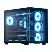 Aerocool P500C Mirror A-RGB ATX Siyah thumbnail 1