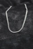 Curb Model Zincir Erkek Kolye (316L Çelik) thumbnail 2