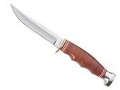 KA-BAR Hunter Deri Kabza Av Bıçağı thumbnail 1