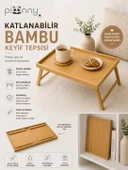 Pionny Katlanabilir Bambu Keyif Tepsisi thumbnail 1