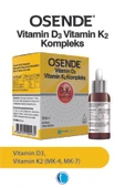OSENDE D3K2 KOMPLEKS 20 ML DAMLA thumbnail 2