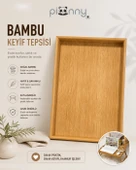 Pionny Katlanabilir Bambu Keyif Tepsisi thumbnail 3