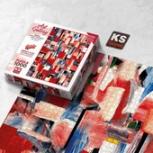 20664 Untitled Abstract Composition 1000 Parça Puzzle thumbnail 4