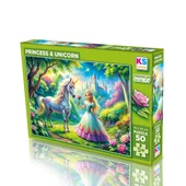 31755 PRINCES UNICORN 50 PARÇA PUZZLE thumbnail 1