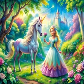 31755 PRINCES UNICORN 50 PARÇA PUZZLE thumbnail 5
