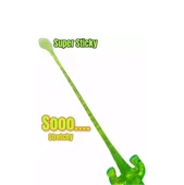 Esnek Dev Sürüngenler 30 cm - Yeşil Yılan thumbnail 4