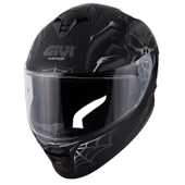 GIVI 50.X ARACHNO MAT SİYAH-GRİ KASK thumbnail 2