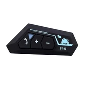 BT22 Wireless Intercom Akıllı Motosiklet Kask Kulaklığı thumbnail 1