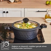 Karaca Biodiamond Antibakteriyel Kulp Tencere 24 Cm thumbnail 6