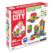 Dede Puzzle City 64 Parça (4 ADET) thumbnail 2