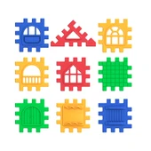 Dede Puzzle City 128 Parça thumbnail 3
