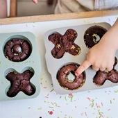 XOXO Muffin Kalıbı Deep Blue Powder Grey (4 ADET) thumbnail 3