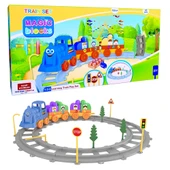 Magıc Blocks Tren Set (43Pcs) thumbnail 1