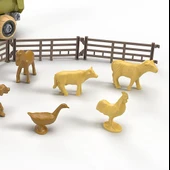 Mgs Hayvanlı Sök Tak Traktör (5 ADET) thumbnail 3
