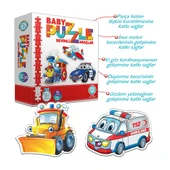 Baby Puzzle Sevimli Araçlar (5 ADET) thumbnail 2