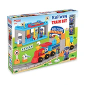 Raylı Tren Blok Set (2 ADET) thumbnail 3