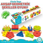 Ahşap Geometrik Şekiller 5'li (4 ADET) thumbnail 2