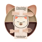 Buddy Mama Tabağı - 7 Parça Pembe-Mor-Beyaz (2 ADET) thumbnail 1