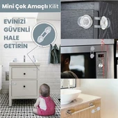 10 Adet Mini Çok Amaçlı Kilit Set (2 ADET) thumbnail 3