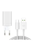 Oppo Power Adapter 33W & USB To Type - C Cable White thumbnail 1