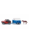 Siku Jeep With Horse Trailer 1651 thumbnail 2