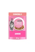 4 ADET Purina One Pouch Junior Somonlu 85 Gr thumbnail 2
