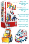 4 ADET Baby Puzzle Sevimli Araçlar thumbnail 2