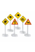 4 ADET Siku İnternational Road Signs thumbnail 2