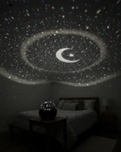 Fişli Yıldız Projektör Gece Lambası Müzikli thumbnail 1
